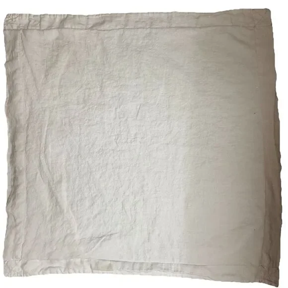 United Clothing London 100% Linen Decorative Throw Pillow Cover 26x26 - Picture 7 of 7